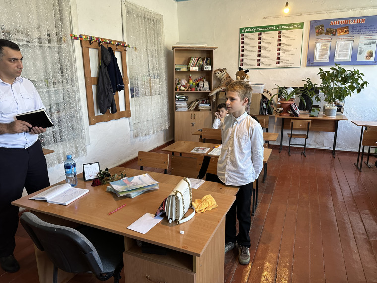 Плановая профилактическая беседа.